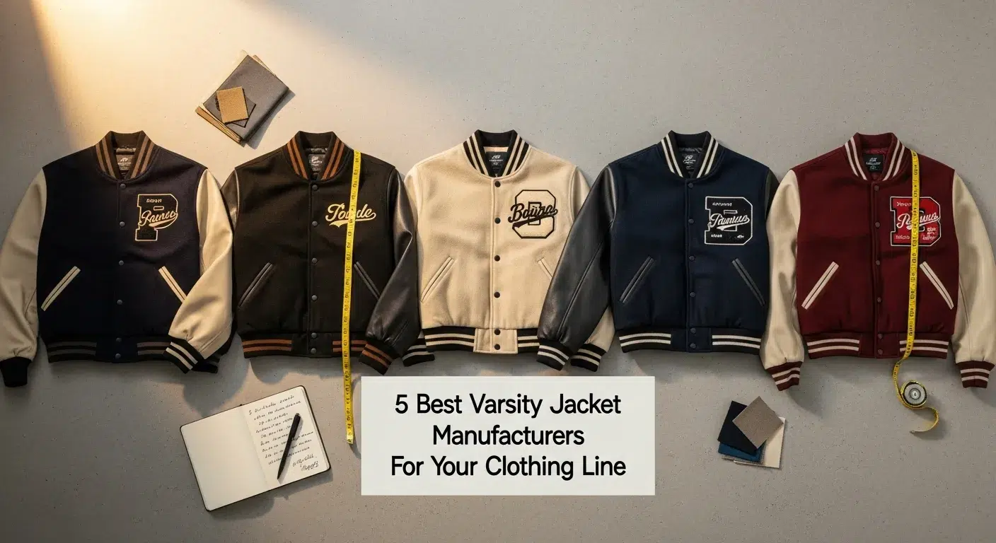 5 Best Varsity Jacket Manufacturers For Your Clothing line 1 5 Best Varsity Jacket Manufacturers