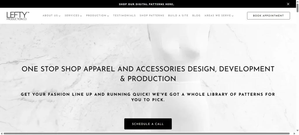 12 Best Clothing Manufacturers & Factories in 2025 9 Lefty Production Co