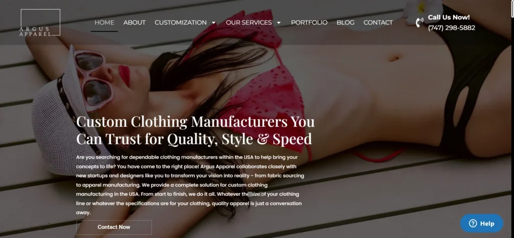 10 Best Clothing Manufacturers in Los Angeles for Quality 7 Argus Apparel