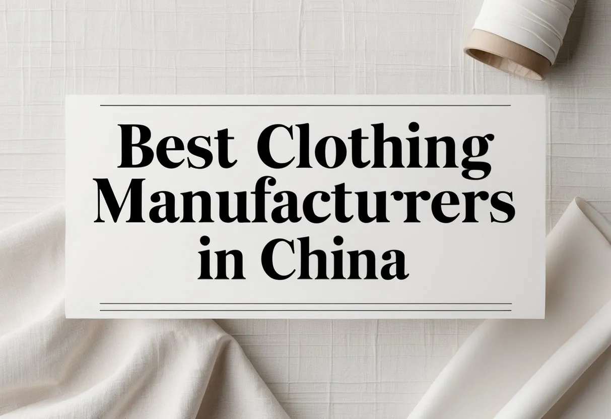 6 Best Factories of Clothing Manufacturers in China in 2025 1 Best Clothing Manufacturers in China