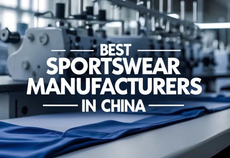 Best Sportswear Manufacturers in China