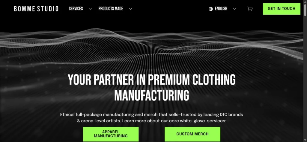 10 Best Clothing Manufacturers in Los Angeles for Quality 11 Bomme Studio