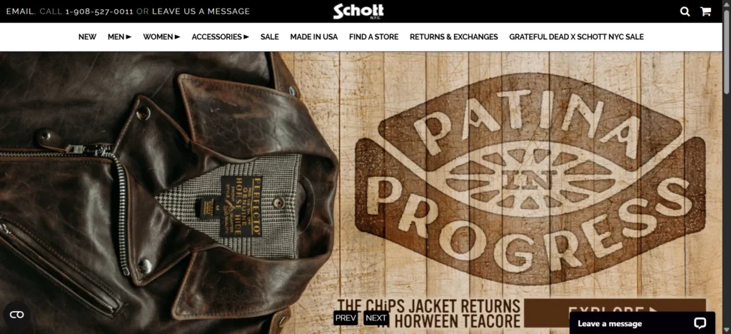 Top 10 Leather Jacket Manufacturers for Small Startups 7 Schott