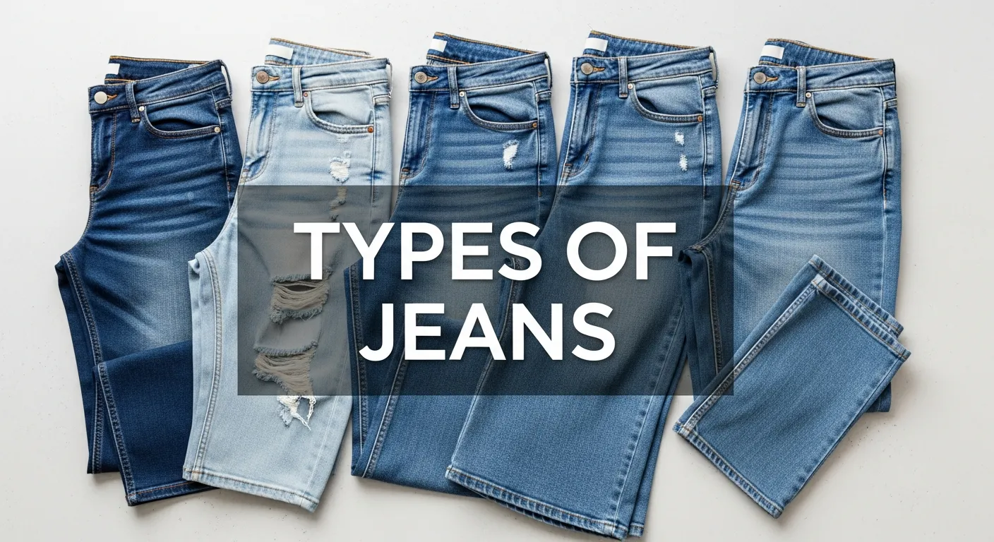 14 Different Types of Jeans Stylish Denim Choices 1 Types of Jeans