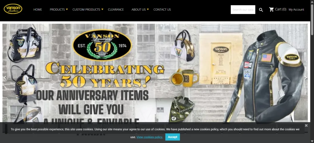 Top 10 Leather Jacket Manufacturers for Small Startups 10 Vanson Leathers