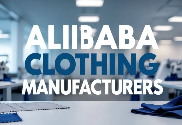 alibaba clothing manufacturers