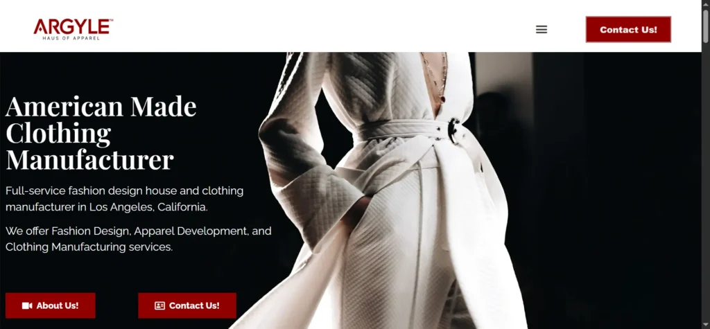 10 Best Clothing Manufacturers in Los Angeles for Quality 10 argylehaus