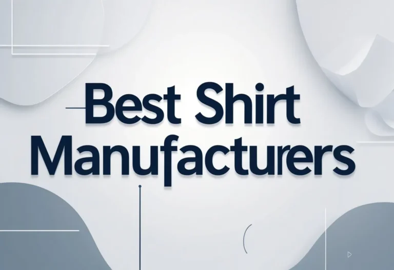 best shirt manufacturers