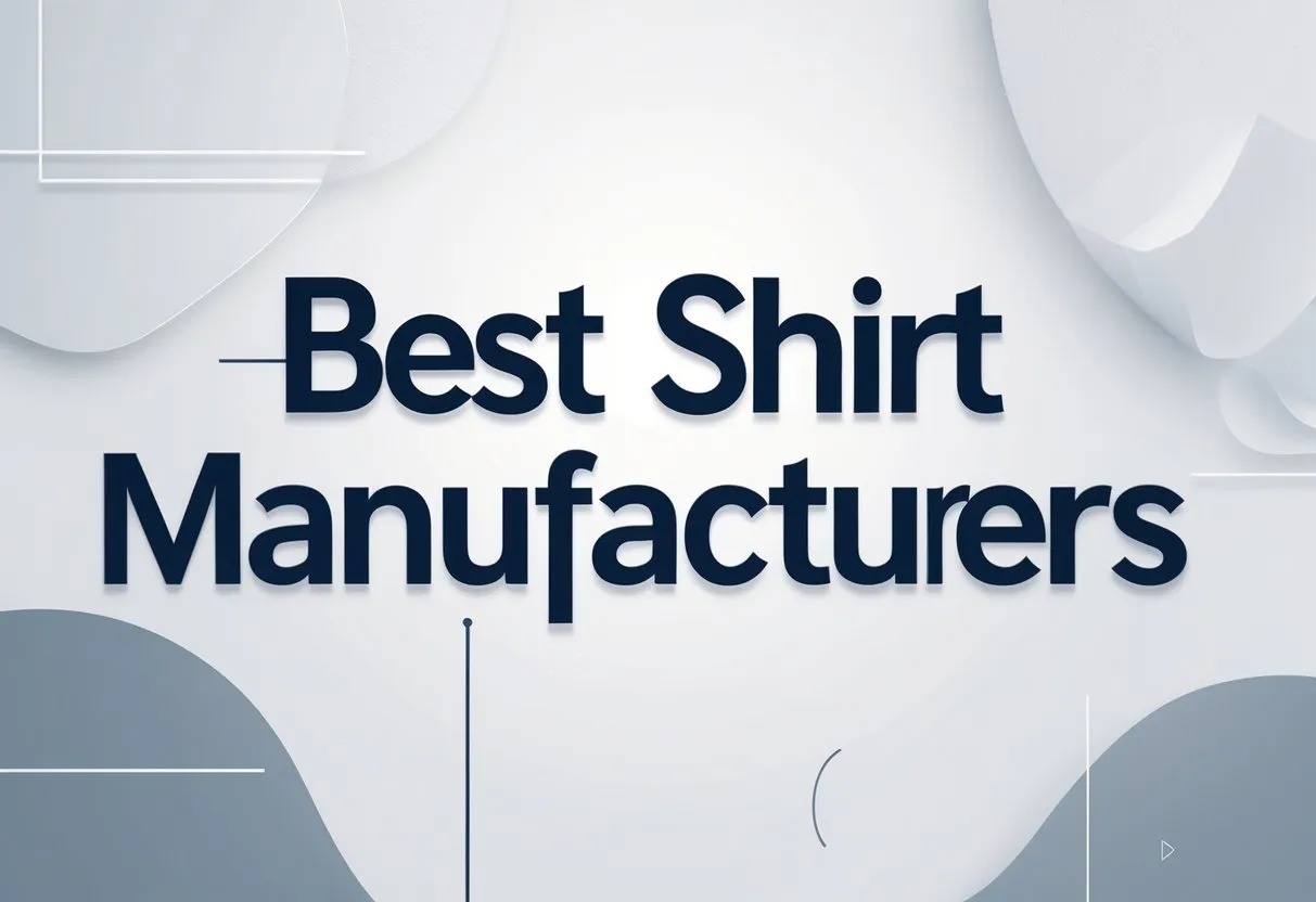 best shirt manufacturers
