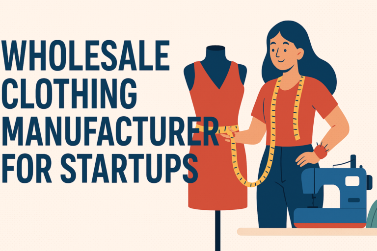 Wholesale Clothing Manufacturer For startups