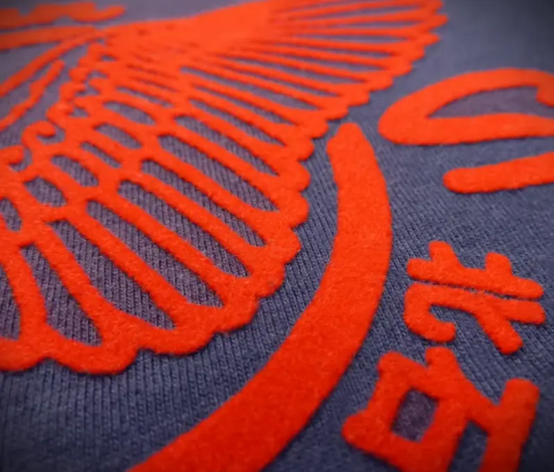 flock printing