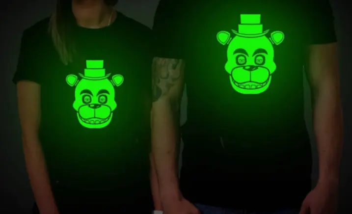 glow in dark printing reflector printing