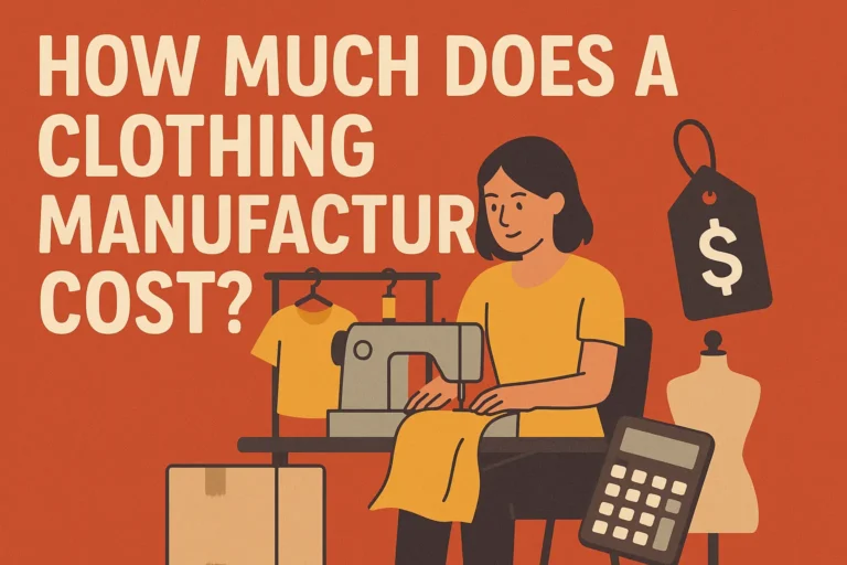 How Much Does a Clothing Manufacturer Cost