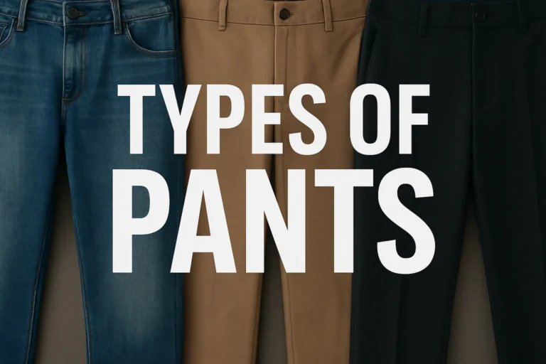 types of pants for men and women