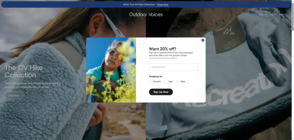 outdoor voices