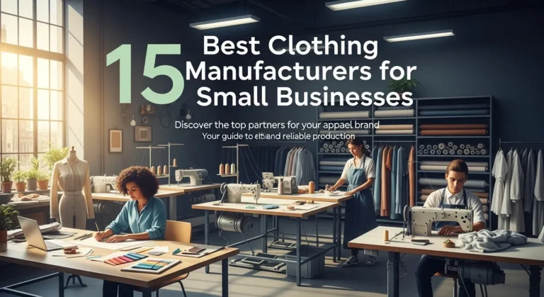 15 Best Clothing Manufacturers for Small Businesses