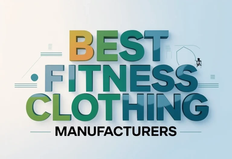 Best Fitness Clothing Manufacturers