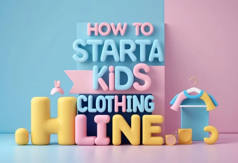 How to Start a Kids Clothing Line
