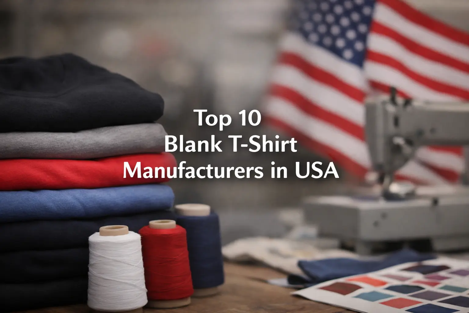 Top 10 Blank T-Shirt Manufacturers in USA 1 Blank T-Shirt Manufacturers