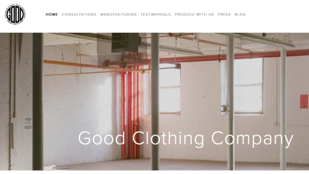 Top 10 Apparel Manufacturers for Clothing Brands 8 Good Clothing Company