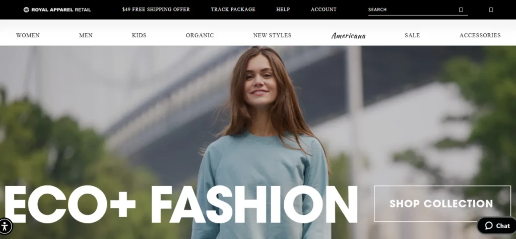 Top 10 Graphic T-Shirt Manufacturers in USA 6 Royal Apparel
