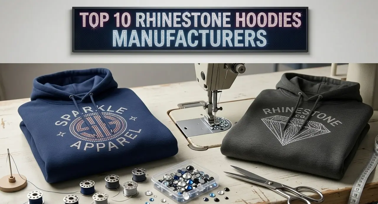 Top 10 Rhinestone Hoodies Manufacturers