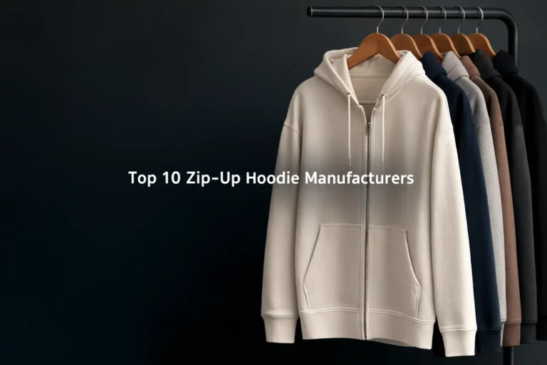 Zip-Up Hoodie Manufacturers