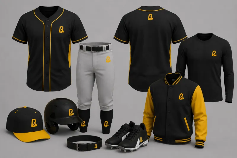 Uniform Manufacturer 10 Baseball Uniforms