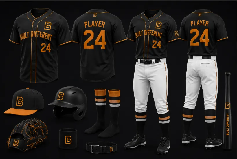 Custom Sportswear Manufacturers in USA 16 Bhaagh Interprise Baseball Uniforms Manufacturer
