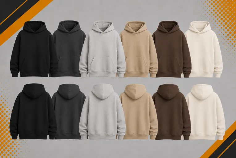 Bhaagh Interprise Blank Hoodies Manufacturer