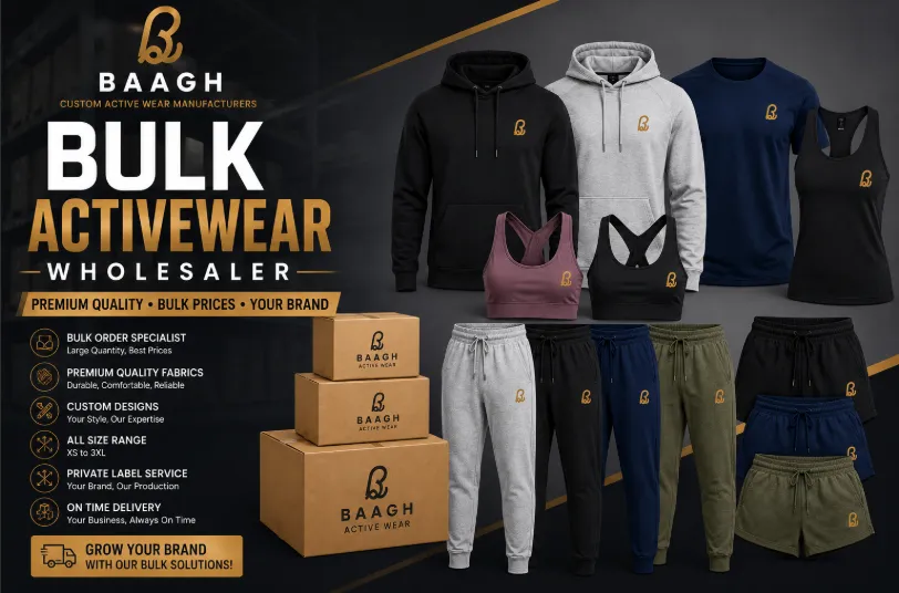Bhaagh Interprise Bulk Activewear Wholesaler