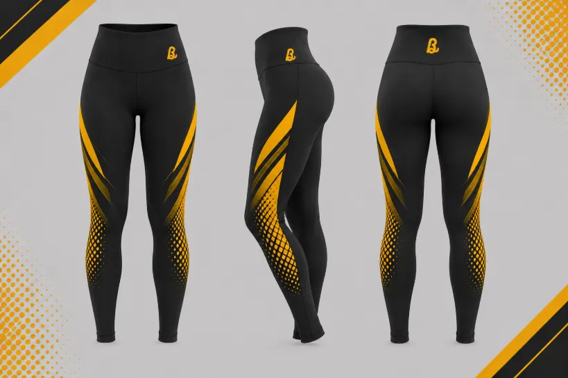 Custom legging Manufacturer | Yoga, Gym, Fitness, Compression 7 Bhaagh Interprise Compression Leggings Manufacturer