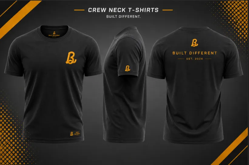 High Quality Custom Tshirt Manufacturer in USA 8 Bhaagh Interprise Crew Neck T Shirts Manufacturer