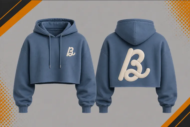 Bhaagh Interprise Crop Hoodies Manufacturer