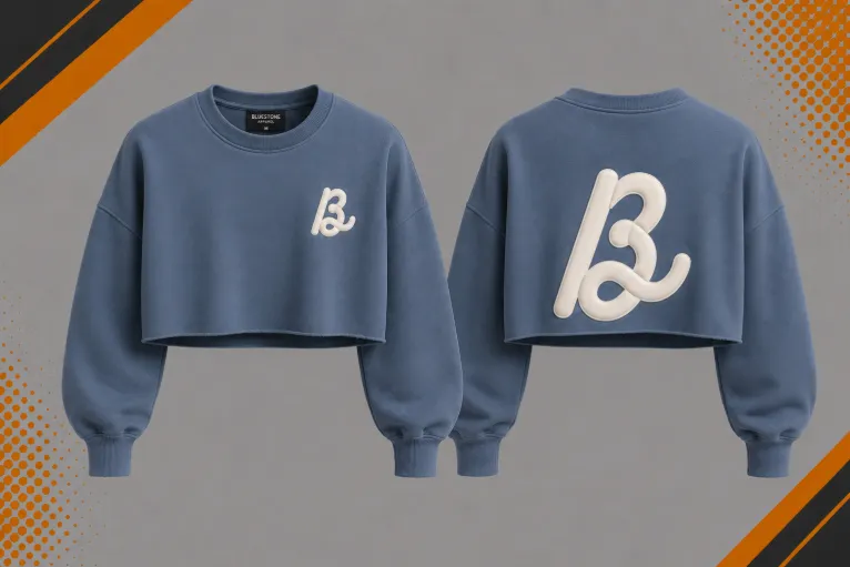 Bhaagh Interprise Cropped Sweatshirts Manufacturer