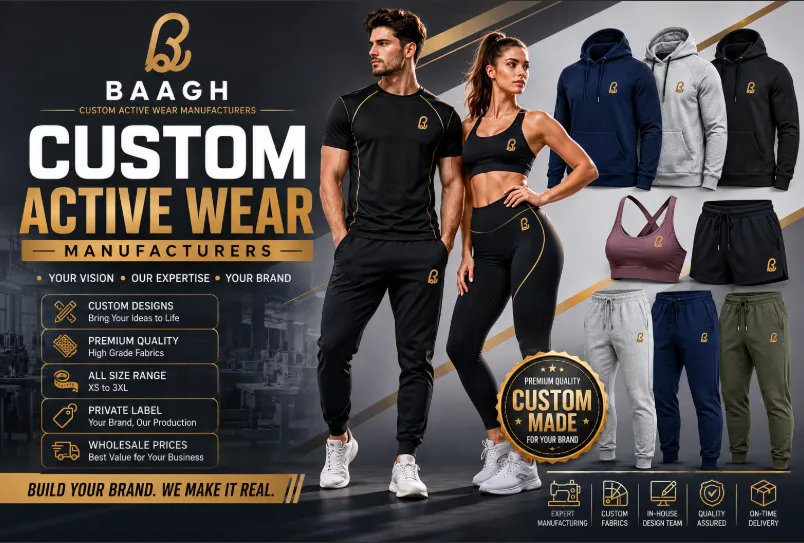 Bhaagh Interprise Custom Activewear Manufacturer