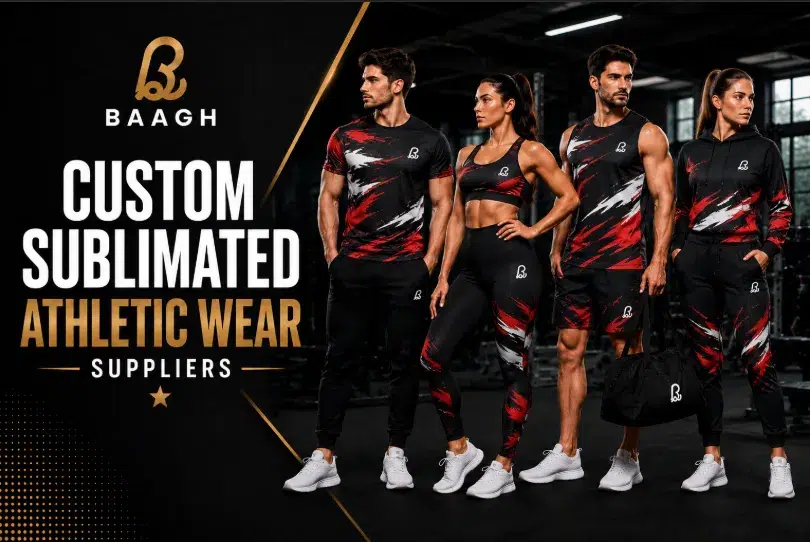 Custom Athletic wear Manufacturer for Startups & Brands 4 Bhaagh Interprise Custom sublimated athletic wear Suppliers
