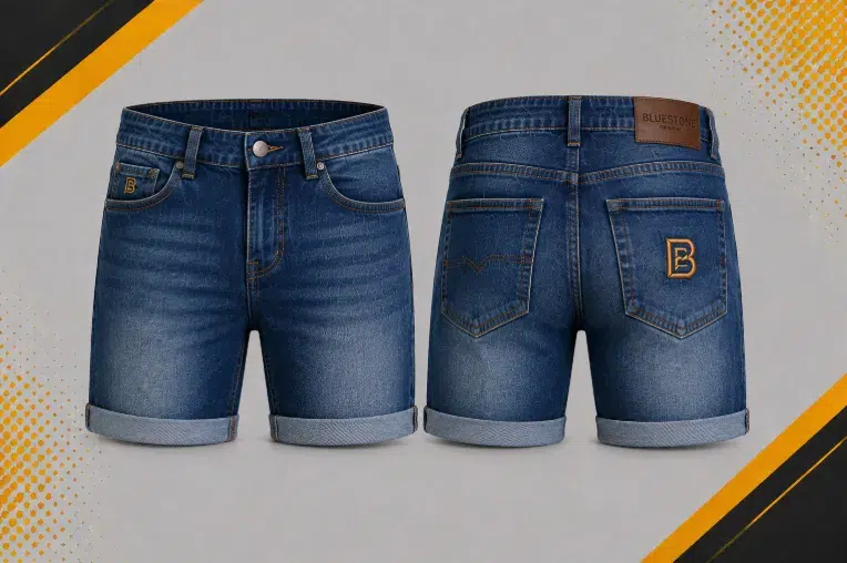 Custom Jeans Manufacturer | Design your own jeans 10 Bhaagh Interprise Denim Short Manufacturer