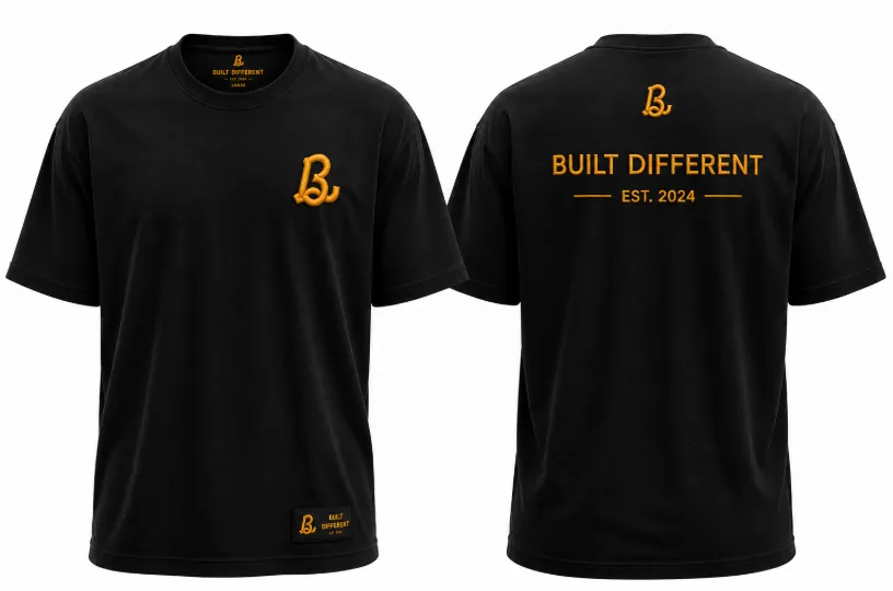 High Quality Custom Tshirt Manufacturer in USA 12 Bhaagh Interprise Embroidered T Shirts Manufacturer