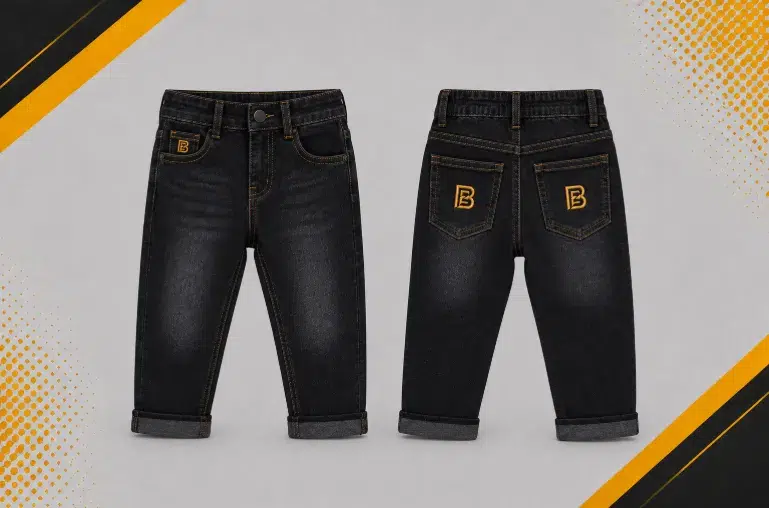 Custom Jeans Manufacturer | Design your own jeans 2 Bhaagh Interprise Kids Jeans Manufacturer