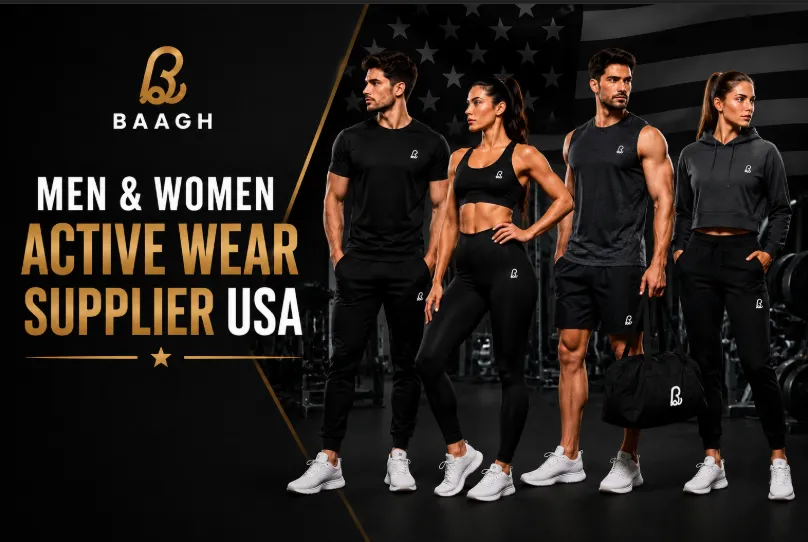 Bhaagh Interprise Men Women Active Wear Supplier USA