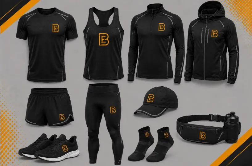 Custom Sportswear Manufacturers in USA 6 Bhaagh Interprise Running Wear Manufacturer