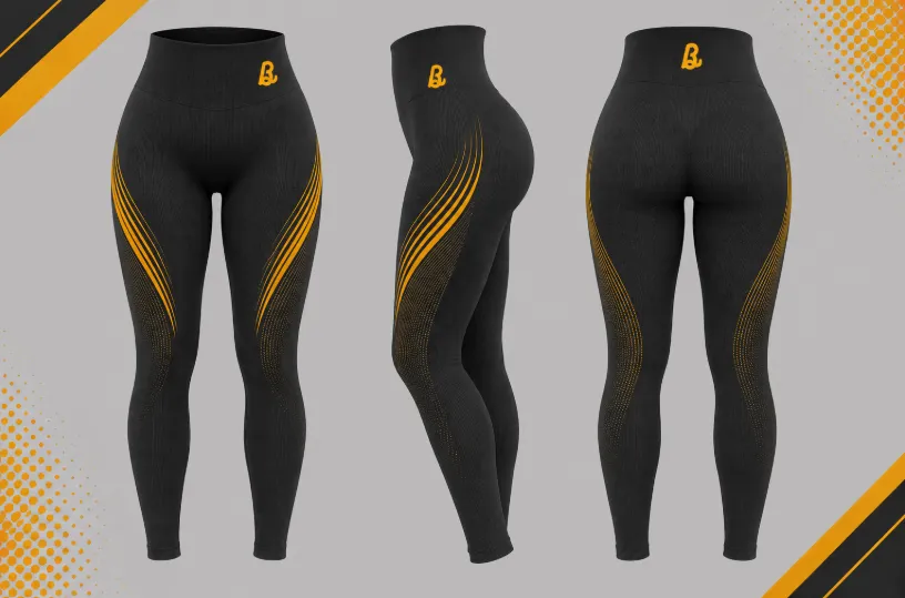 Custom legging Manufacturer | Yoga, Gym, Fitness, Compression 5 Bhaagh Interprise Seamless Leggings Manufacturer