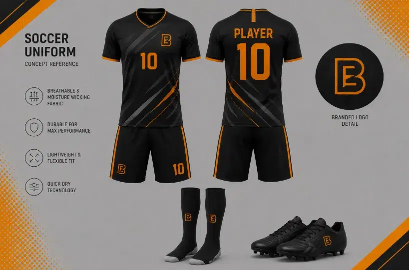 Custom Sportswear Manufacturers in USA 18 Bhaagh Interprise Soccer Uniform Manufacturer