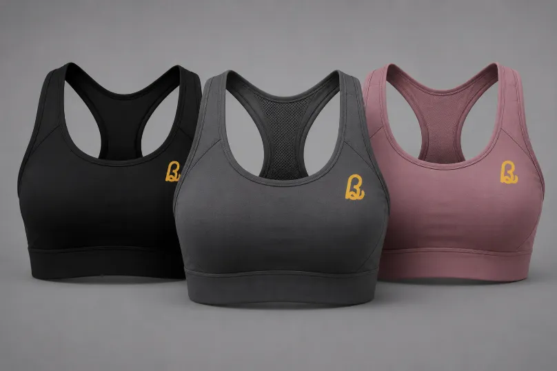 High-Quality Bra Manufacturers in USA | Custom & Private Label Bras 2 Bhaagh Interprise Sports Bra Manufacturer Manufacturer