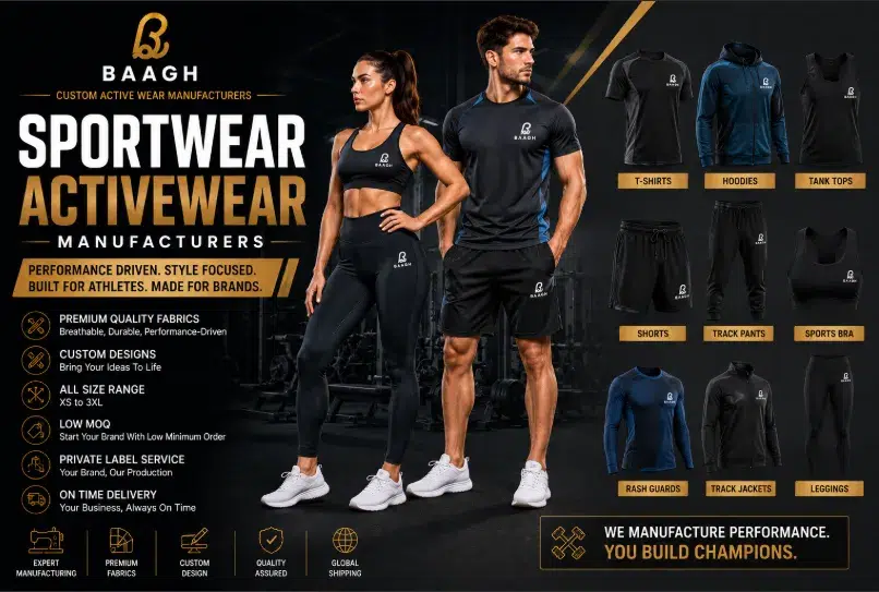 Bhaagh Interprise Sportwear Activewear Manufacturers