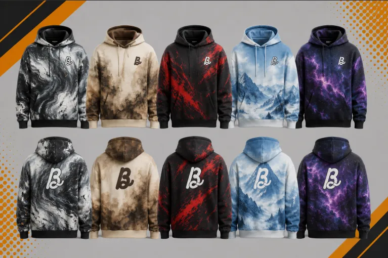 Bhaagh Interprise Sublimation Hoodies Manufacturer