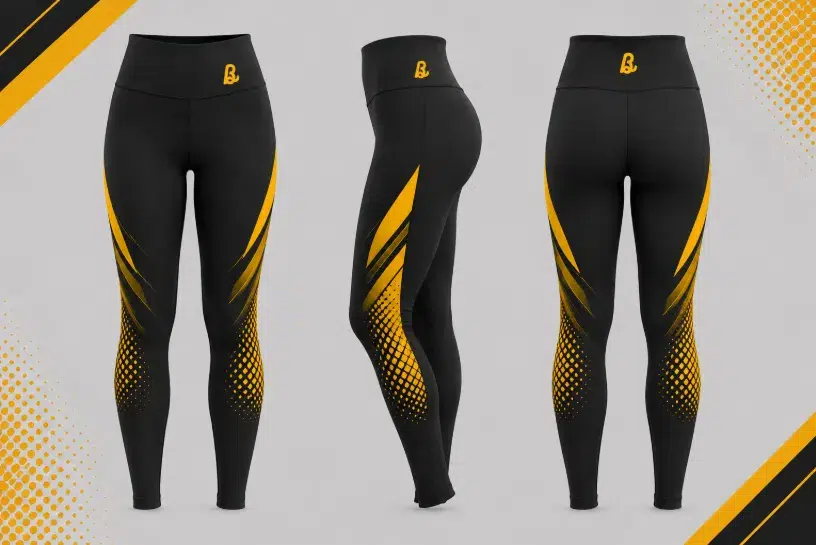 Custom legging Manufacturer | Yoga, Gym, Fitness, Compression 2 Bhaagh Interprise Yoga Leggings Manufacturer