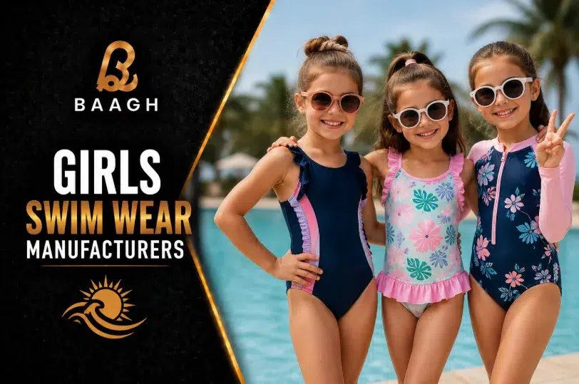 Bhaagh Interprise girls swim wear Manufacturer