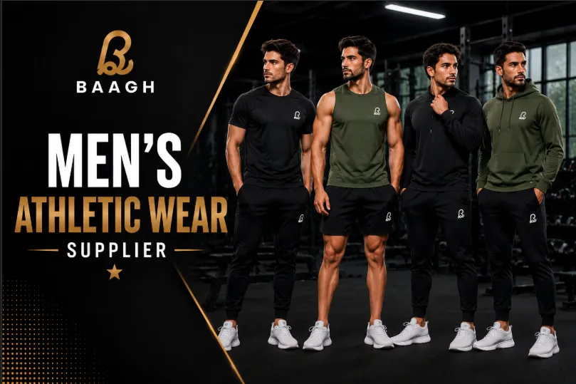 Custom Athletic wear Manufacturer for Startups & Brands 9 Bhaagh Interprise mens athletic wear supplier